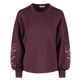 City Life 213888 W20435 dames sweatshirt Bordeaux