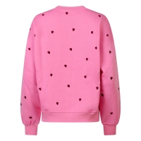 Lizzi Lou Heart W20458 sweatshirts pink