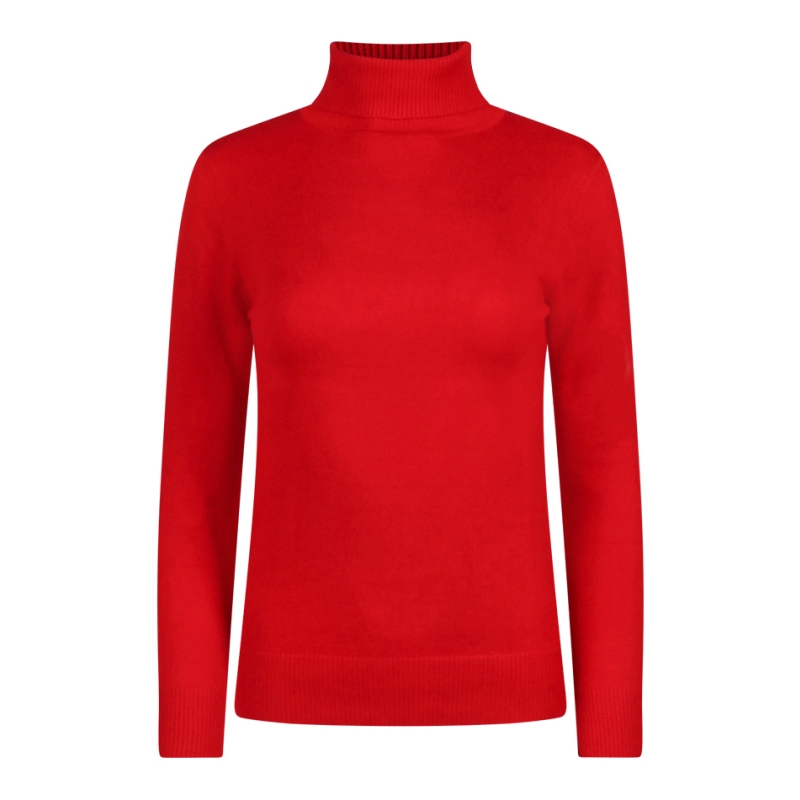 City Life 300605 W10382 pullover Rood