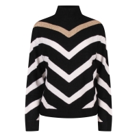 City Life 304468 W10387 pullover Zwart