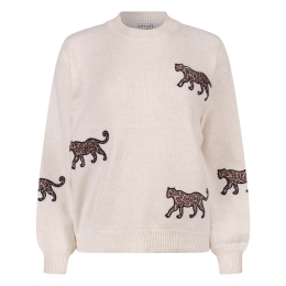 City Life Cheryl W10415 dames Dames pullover Zand