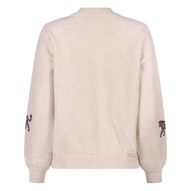 City Life Cheryl W10415 pullover Zand