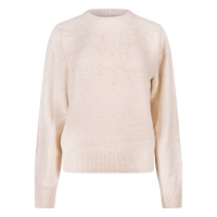 City Life Evie W10404 pullover Ecru melee