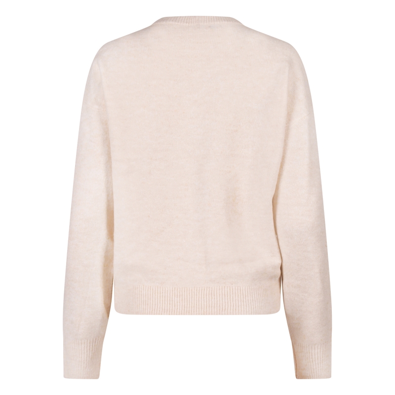 City Life Evie W10404 pullover Ecru melee
