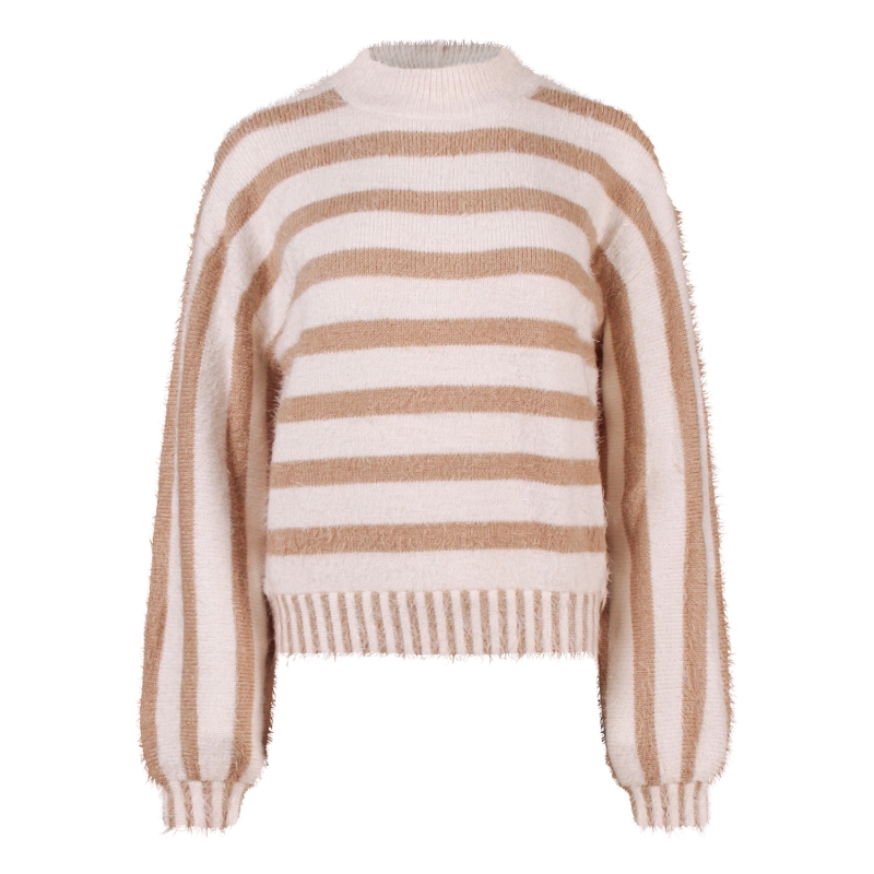 City Life Liv W10408 pullover Ecru