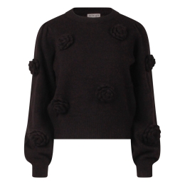 City Life Sofie W10403 dames pullover Zwart