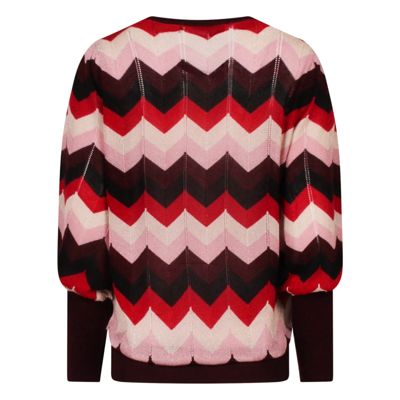 So Soire Connie W10595 pullover Wijnrood