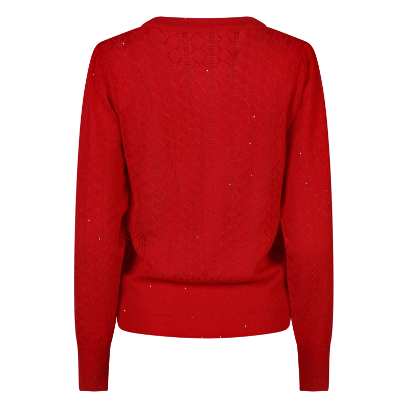 So Soire Kim W10594 pullover Rood