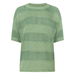 City Life Babs Z10484 dames pullover Groen mos