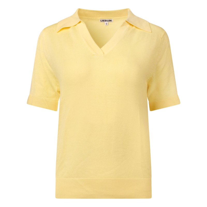 lizzi lou Barbara Z10489 pullover Geel