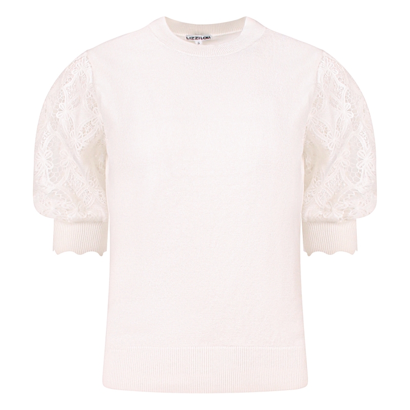 lizzi lou Bibi Z10486 pullover Ecru