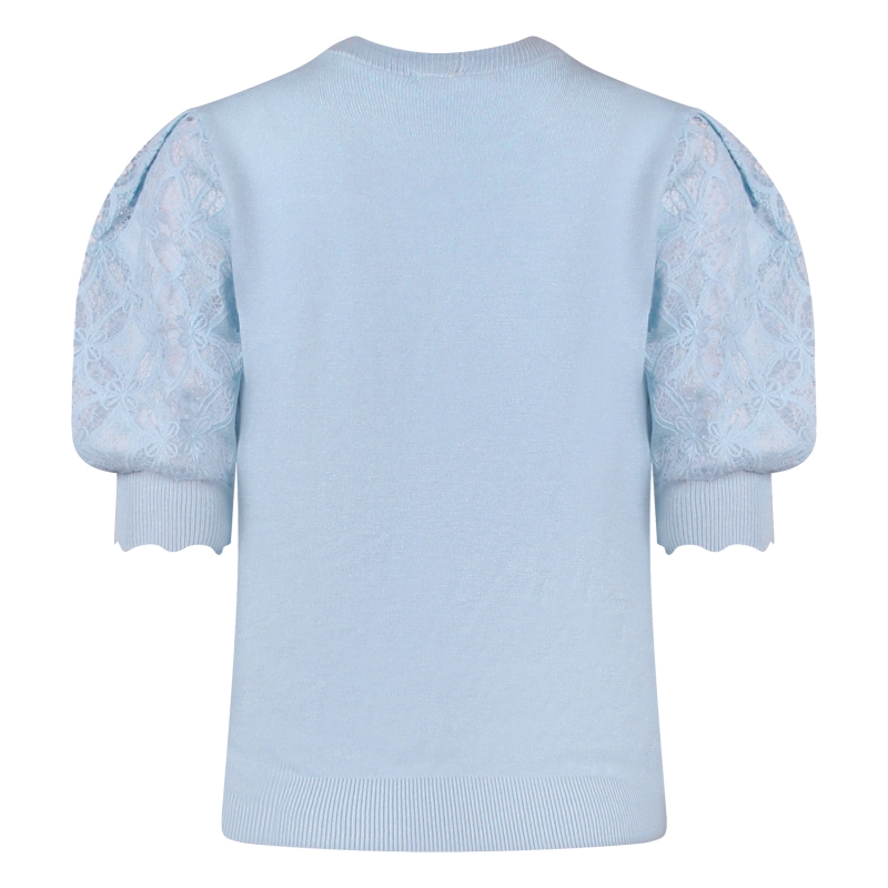 lizzi lou Bibi Z10486 pullover Blauw licht