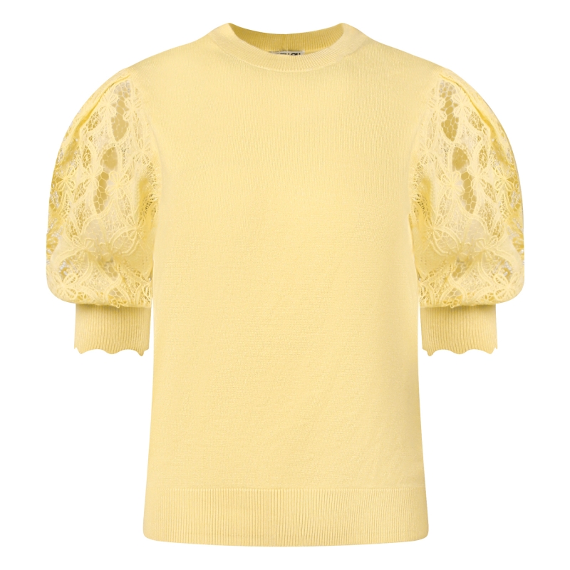 lizzi lou Bibi Z10486 pullover Geel