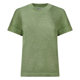 lizzi lou Keet Z10488 dames pullover Groen mos
