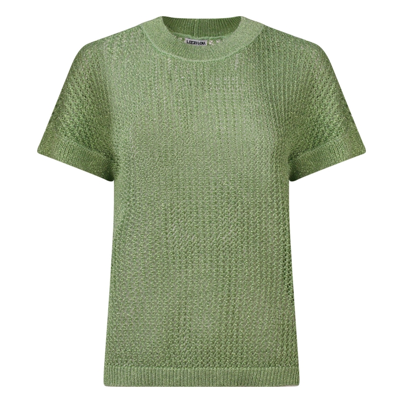 lizzi lou Keet Z10488 pullover Groen mos