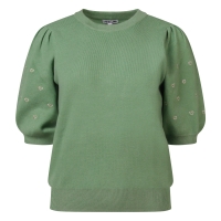 lizzi lou Lotti Z10479 pullover Groen mos
