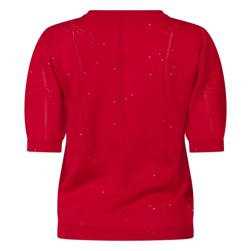 So Soire Julie Z10533 pullover Rood