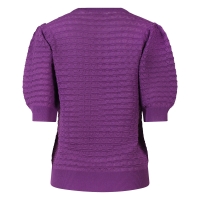 So Soire Kim Z10532 pullover Purple