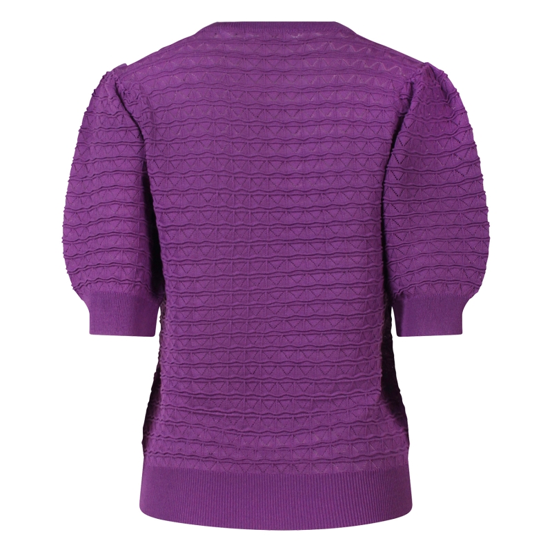 So Soire Kim Z10532 pullover Purple