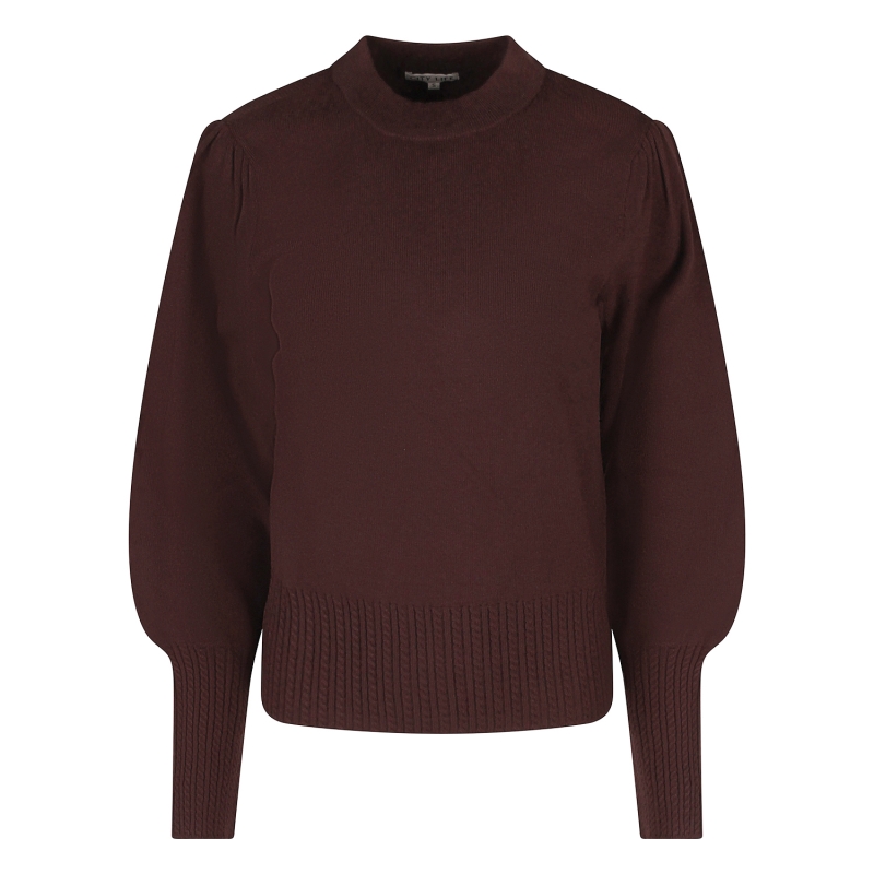 City Life Dani W20447 pullover Bruin donker