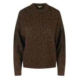 City Life Mariska W20451 dames Pullovers Bruin donker
