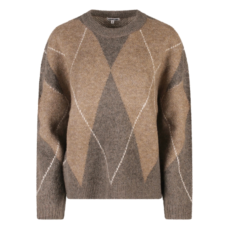 Lizzi Lou Yara W20445 pullover Bruin