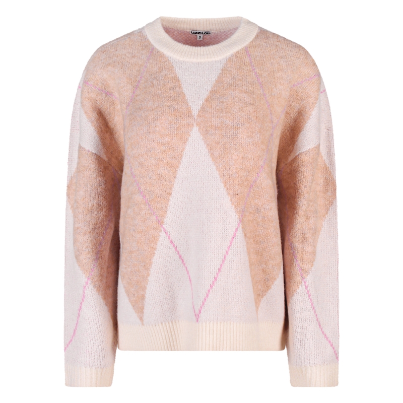 Lizzi Lou Yara W20445 pullover Ecru melee