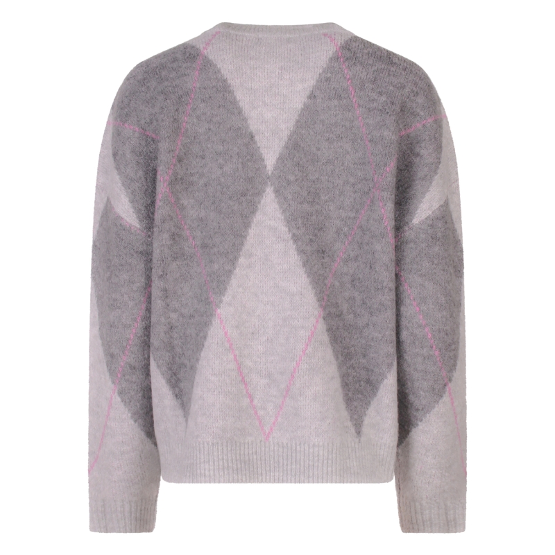 Lizzi Lou Yara W20445 pullover Mid grey melee
