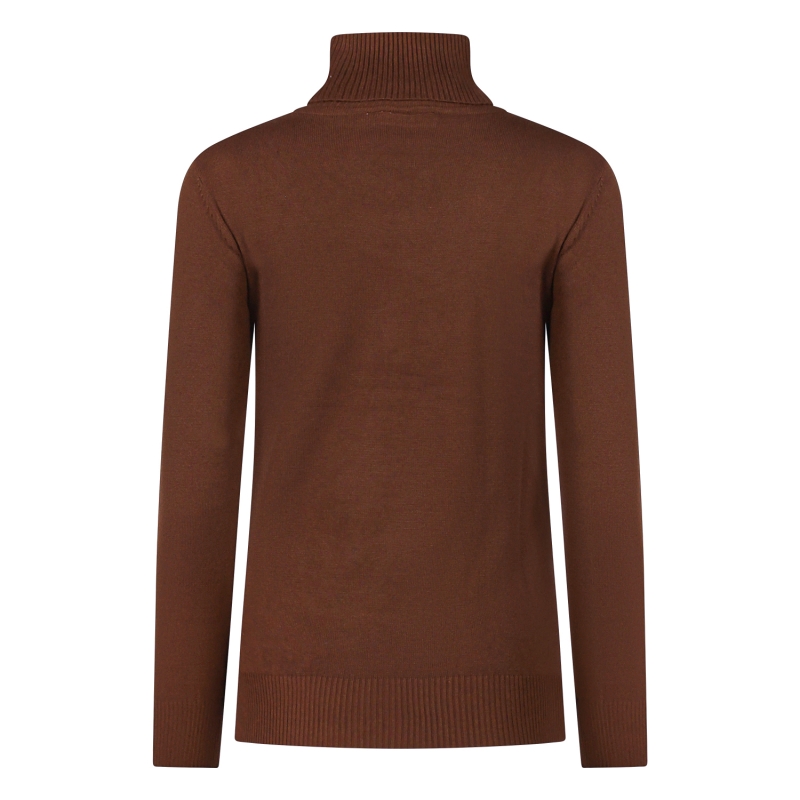 City Life 300605 W20430 pullover Bruin donker