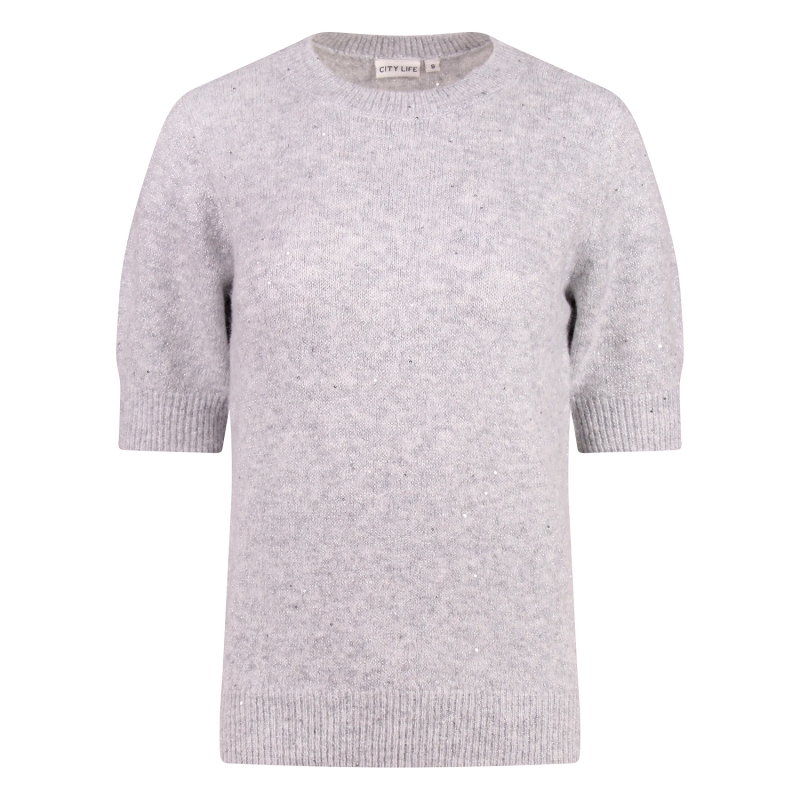 City Life 304662 W20428 pullover Grijs licht melee
