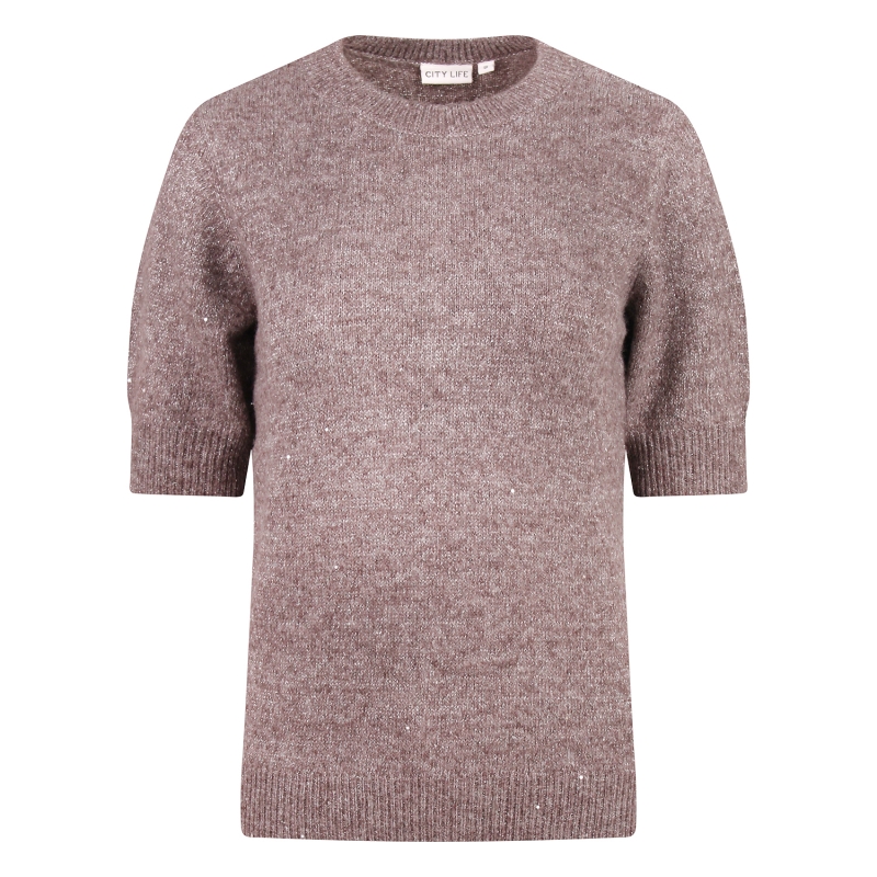City Life 304662 W20428 pullover Taupe