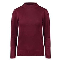 City Life 304688 W20433 dames pullover Rood wijn