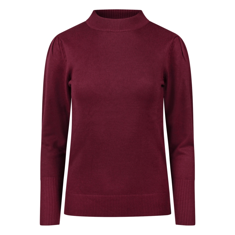 City Life 304688 W20433 pullover Rood wijn