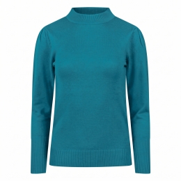 City Life 304688 W20433 dames pullover Petrol