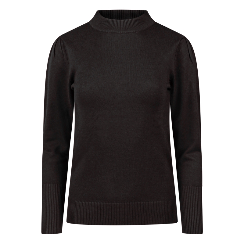 City Life 304688 W20433 pullover Zwart