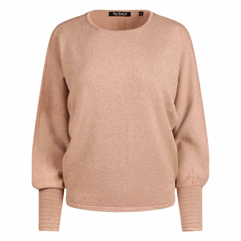 So Soire Joyce W20584 pullover Camel