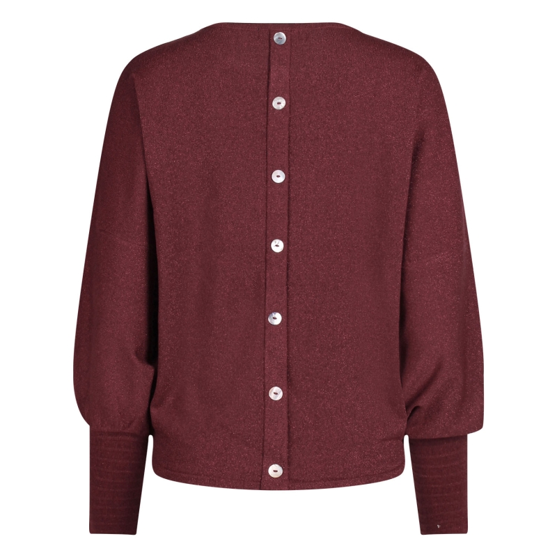 So Soire Joyce W20584 pullover Wijnrood