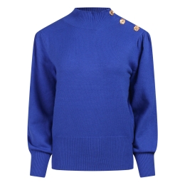 So Soire Moniek W20582 dames pullover Kobalt