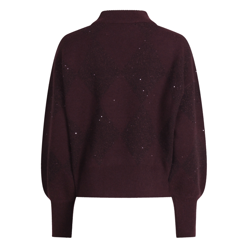 So Soire Willow W20586 pullover Wijnrood