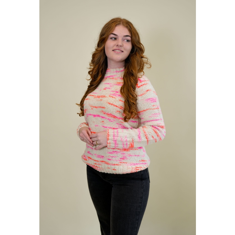 City Life 304697 W20525 pullover Ecru