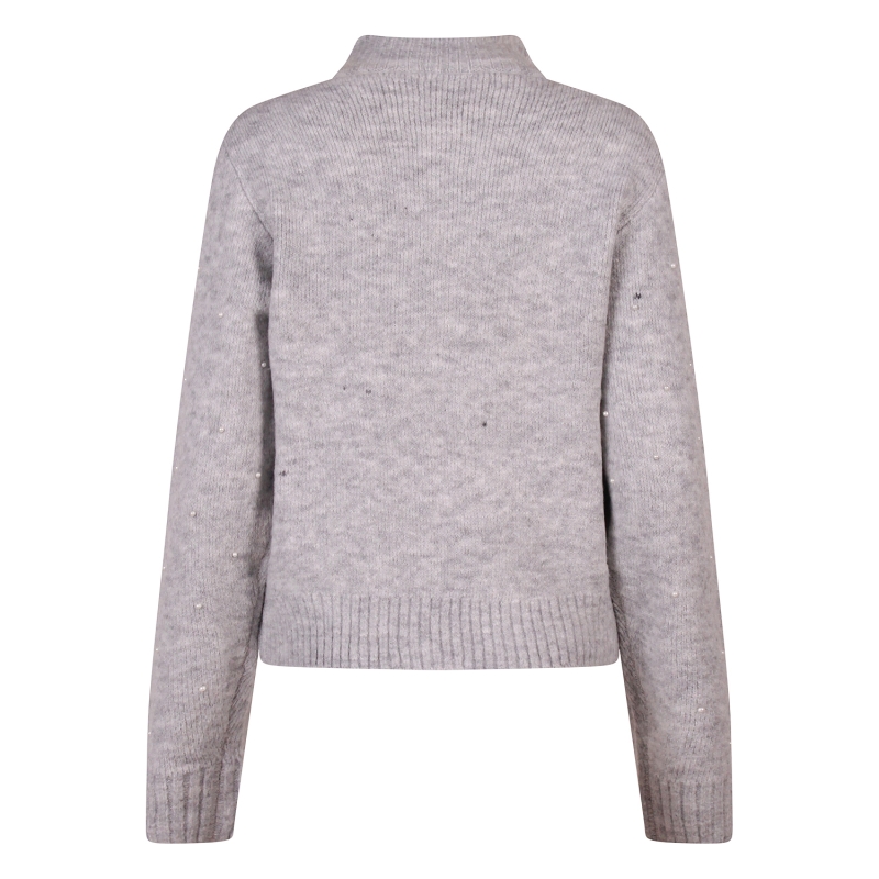 lizzi lou Noor W10407 vesten Grijs licht melee