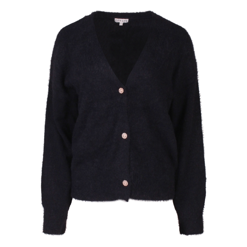 City Life CX02554 W10417 vesten Zwart