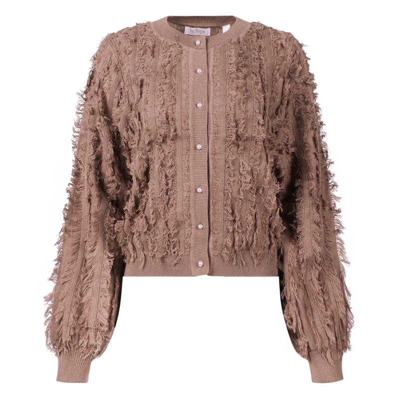 So Soire Mila Z10538 vesten Taupe