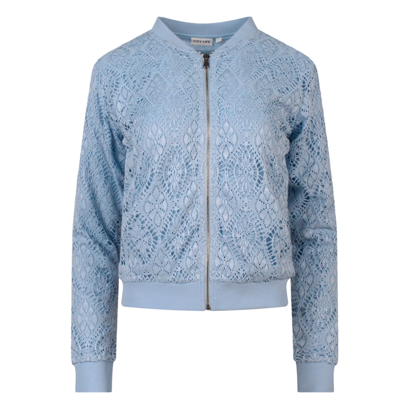 City Life LJ-66447 Z10423 vesten Blauw licht