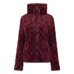 City Life LSW-65384 W20375 dames vest Rood bordo
