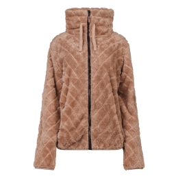 City Life LSW-65384 W20375 dames vest Bruin taupe