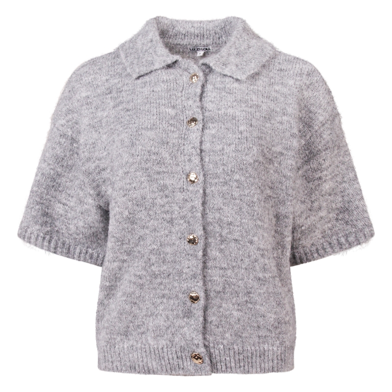lizzi lou Lotte W20446 vesten Mid grey melee