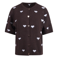 Lizzi Lou Luna W20562 vesten Bruin donker