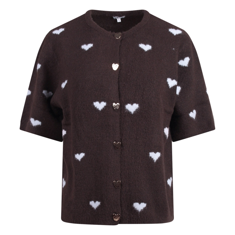 Lizzi Lou Luna W20562 vesten Bruin donker