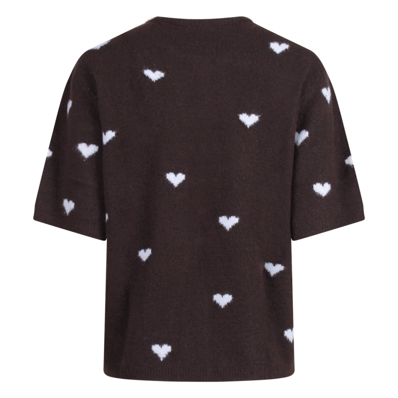 Lizzi Lou Luna W20562 vesten Bruin donker